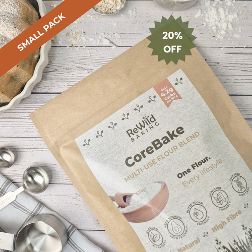 CoreBake Low-Carb Fibre Flour Blend – Wheat-Free - 300 g