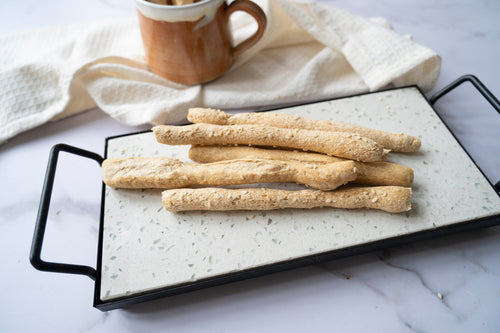 Low-carb gluten-free breadsticks made with ReWild CoreBake