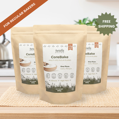ReWild CoreBake low-carb gluten-free high-fibre flour blend